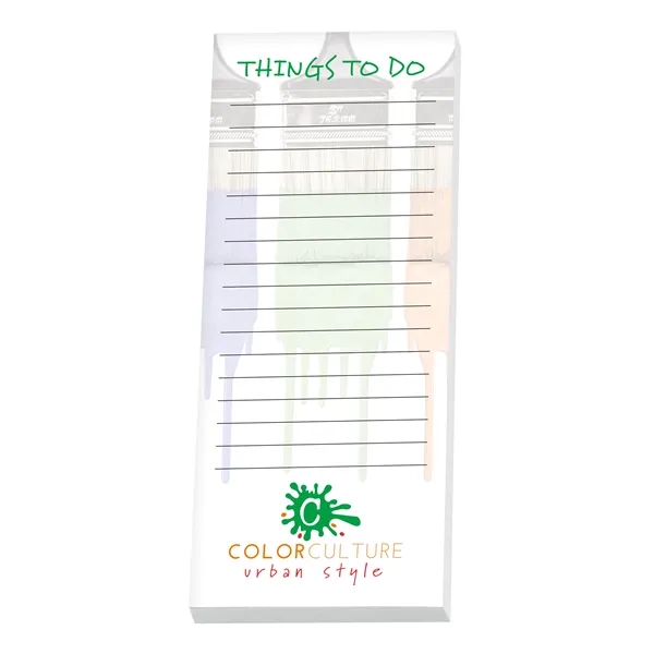 Souvenir® Sticky Note™ 3" x 8" Pad, 50 sheet... from ASI 40480 Koozie Group