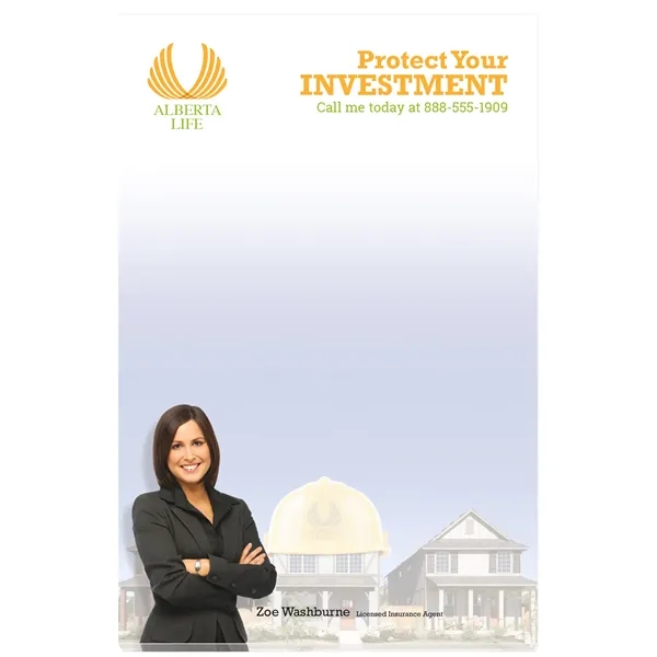 Souvenir® Sticky Note™ 4" x 6" Pad, 100 sheet... from ASI 40480 Koozie Group