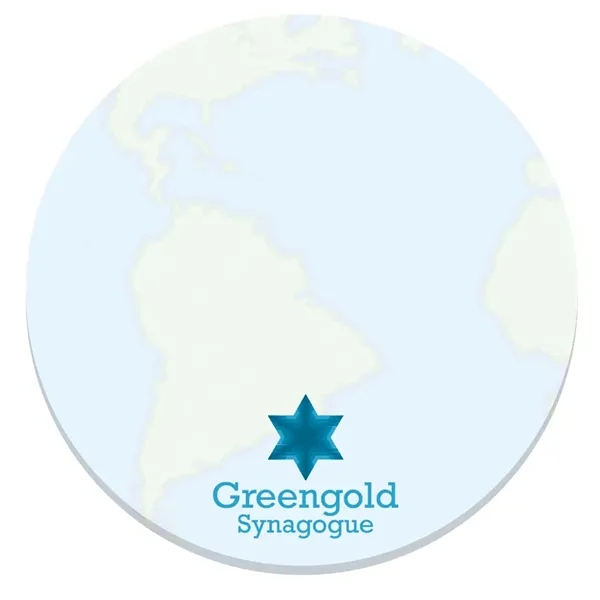 Souvenir® Sticky Note™ 3" x 3" Die Cut Pad, 50 sheet... from ASI 40480 Koozie Group