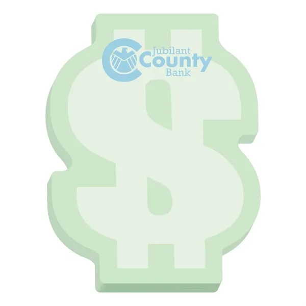 Souvenir® Sticky Note™ 4" x 3" Die Cut Pad, 50 sheet... from ASI 40480 Koozie Group