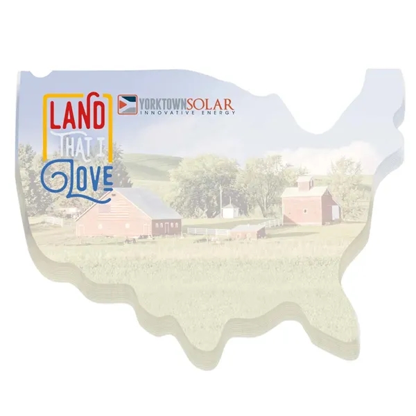 Souvenir® Sticky Note™ 4" x 3" Die Cut Pad, 50 sheet... from ASI 40480 Koozie Group