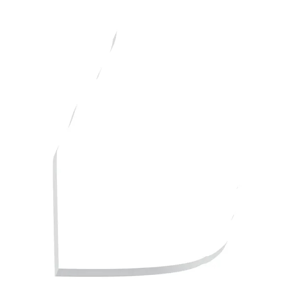 Souvenir® Sticky Note™ 4" x 3" Die Cut Pad, 50 sheet... from ASI 40480 Koozie Group