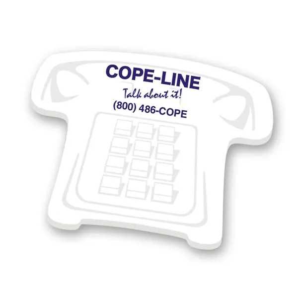 Souvenir® Sticky Note™ 4" x 3" Die Cut Pad, 50 sheet... from ASI 40480 Koozie Group