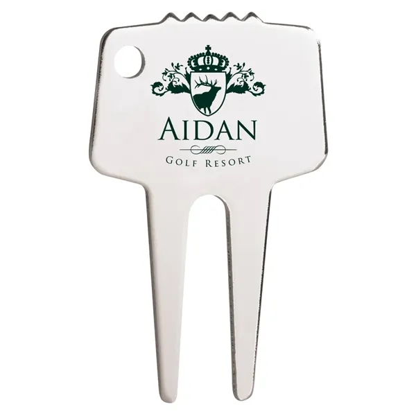 Silver-Tone Divot Repair Tool... from ASI 40480 Koozie Group / Norwood