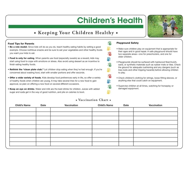 Healthy Eating... from ASI 40480 Koozie Group / Norwood Triumph Calendar