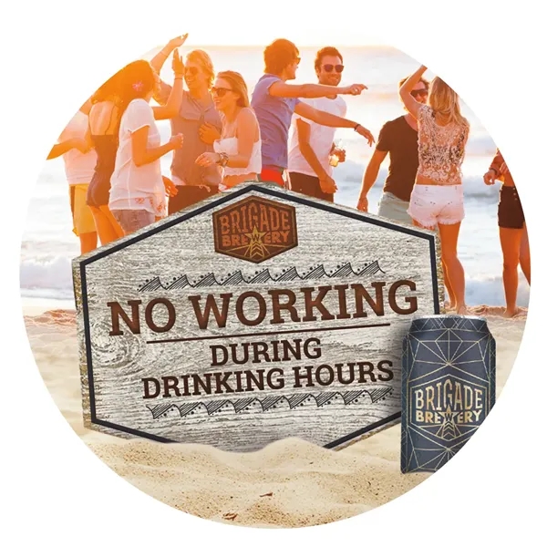 Round Coaster... from ASI 40480 Koozie Group / Norwood