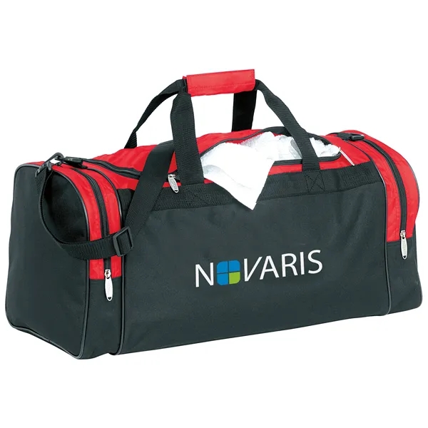 Color Accent Club Duffel... from ASI 40480 Koozie Group / Norwood