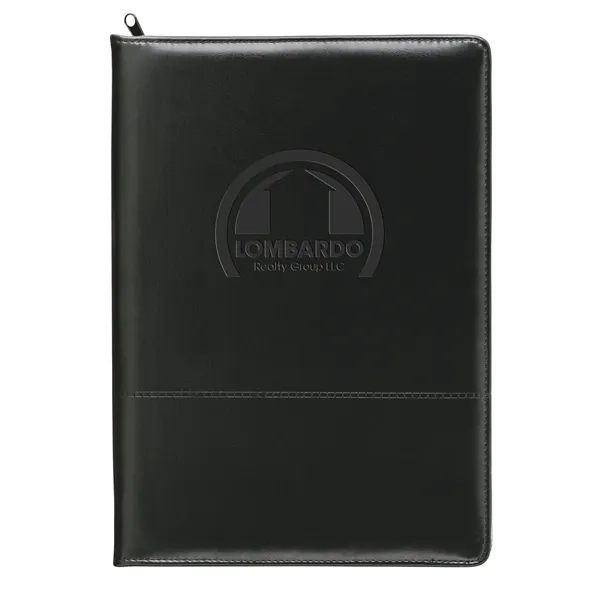 Script Zippered Padfolio... from ASI 40480 Koozie Group / Norwood