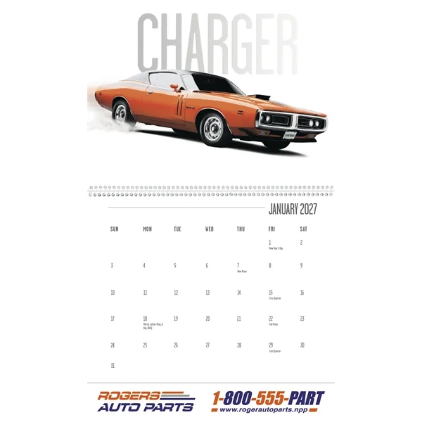 Classic Muscle Cars... from ASI 40480 Koozie Group / Norwood Triumph Calendar