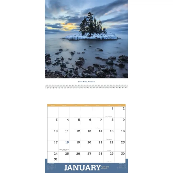 Beautiful America... from ASI 40480 Koozie Group / Norwood Triumph Calendar