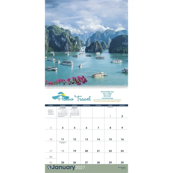 World Scenic... from ASI 40480 Koozie Group / Norwood Triumph Calendar