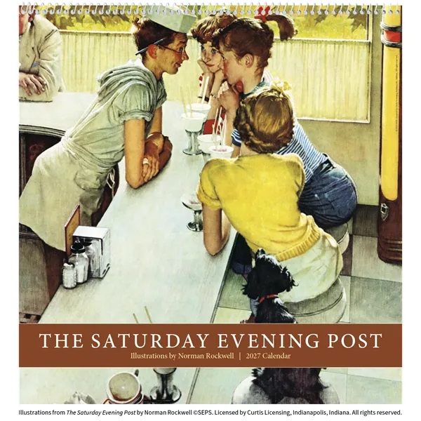The Saturday Evening Post... from ASI 40480 Koozie Group / Norwood Triumph Calendar