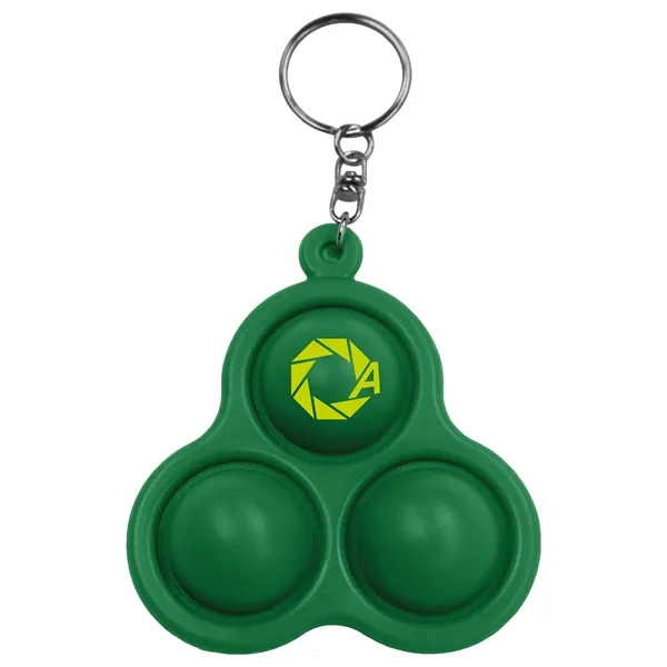 Pop 3 Bubbles Keychain... from ASI 40480 Koozie Group