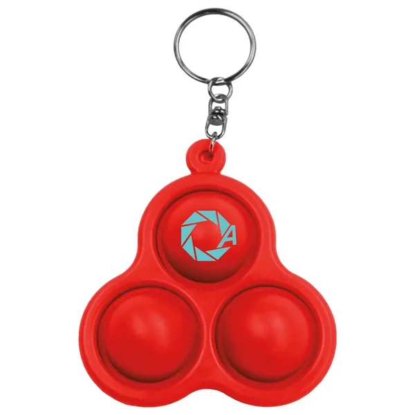 Pop 3 Bubbles Keychain... from ASI 40480 Koozie Group