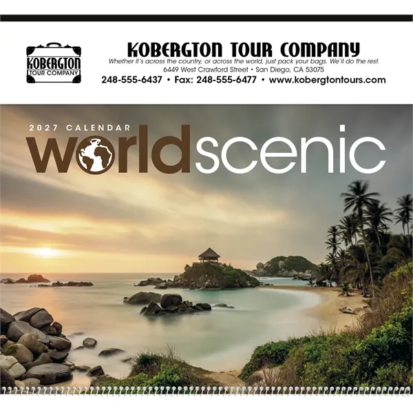 World Scenic... from ASI 40480 Koozie Group / Norwood Triumph Calendar