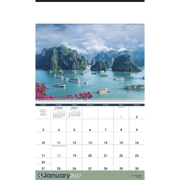 World Scenic... from ASI 40480 Koozie Group / Norwood Triumph Calendar