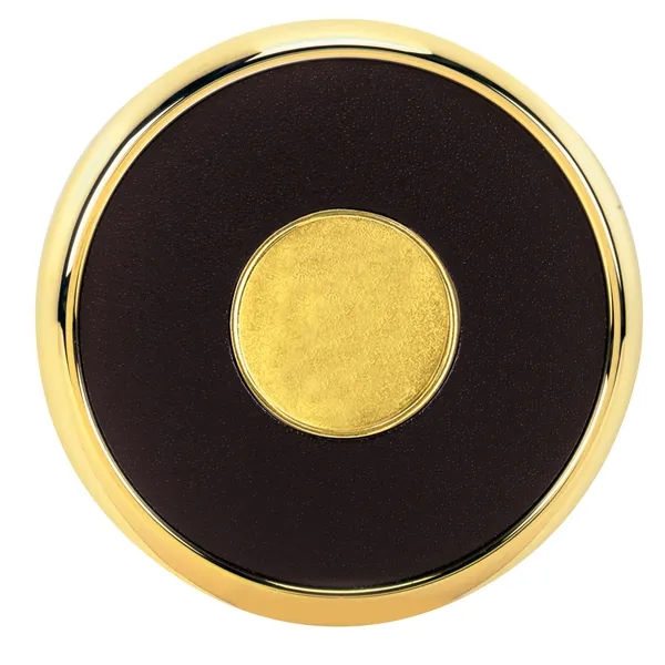 Round Brass Coaster... from ASI 40480 Koozie Group / Norwood