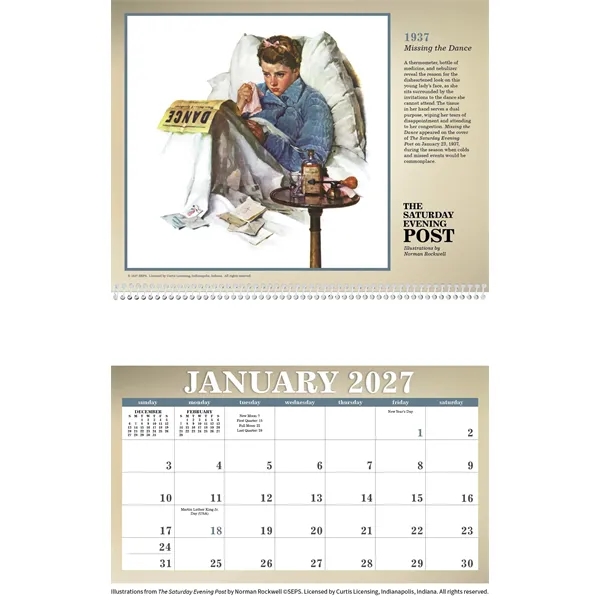 The Saturday Evening Post... from ASI 40480 Koozie Group / Norwood Triumph Calendar