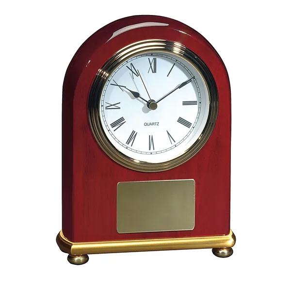 Rosewood Arch Clock... from ASI 40480 Koozie Group / Norwood