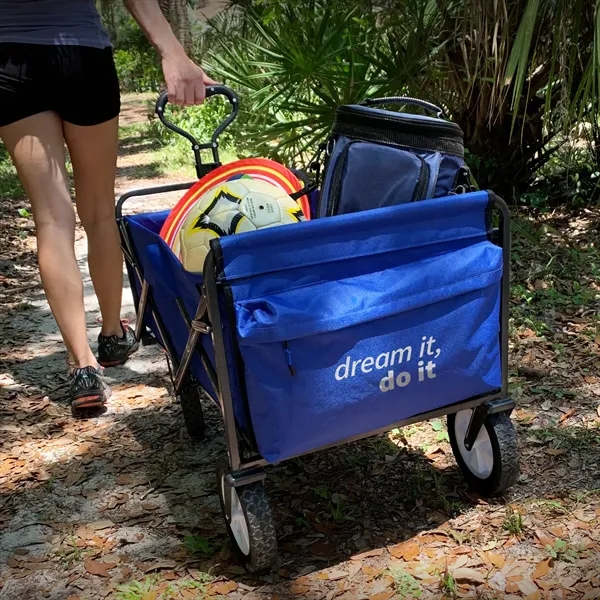 Koozie® Collapsible Folding Wagon... from ASI 40480 Koozie Group