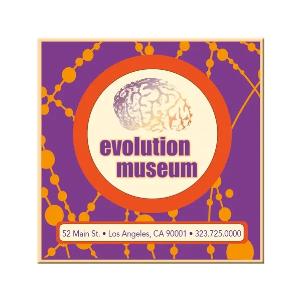 3" x 3" Square Magnet... from ASI 40480 Koozie Group / Norwood