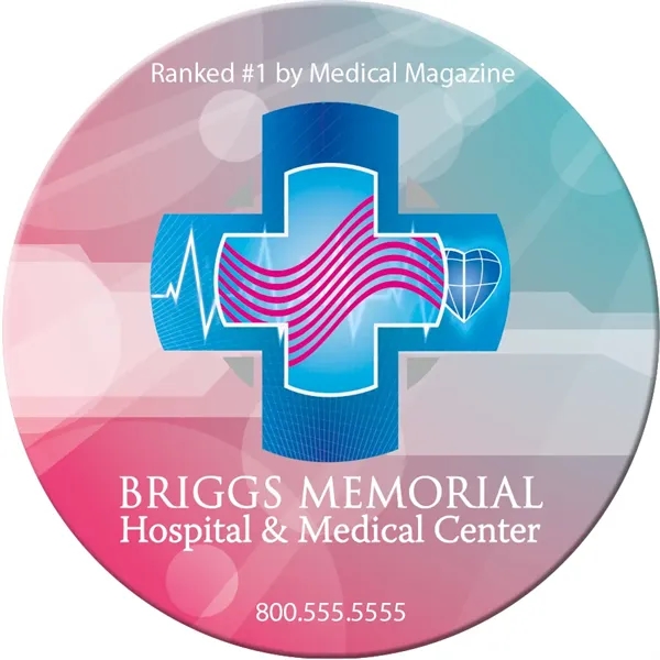 3" Circle Magnet... from ASI 40480 Koozie Group / Norwood