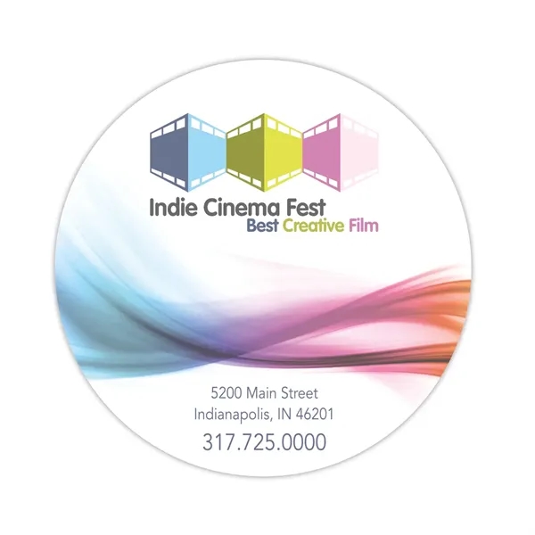 3" Circle Magnet... from ASI 40480 Koozie Group / Norwood