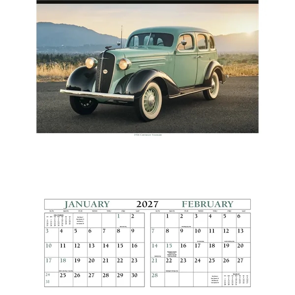 Antique Cars... from ASI 40480 Koozie Group / Norwood Triumph Calendar