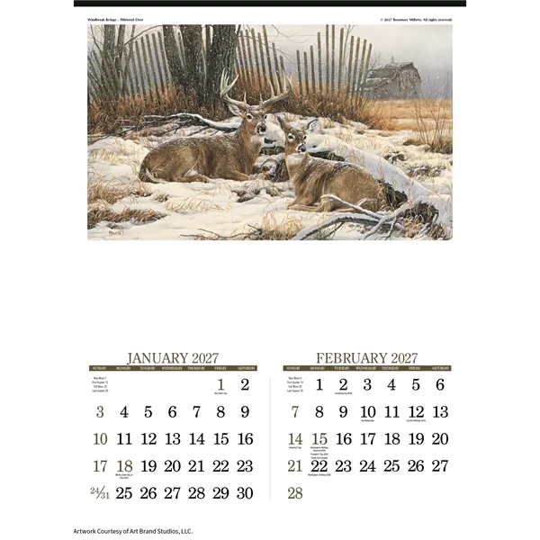 Wildlife Art... from ASI 40480 Koozie Group / Norwood Triumph Calendar