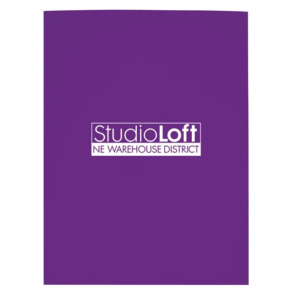 Gloss Paper Folder... from ASI 40480 Koozie Group