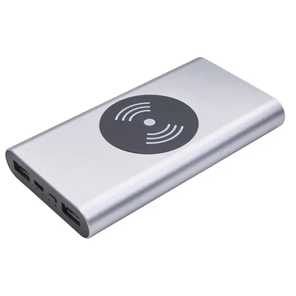 Aluminum HD Wireless Power Bank 10,000 mAh... from ASI 40480 Koozie Group