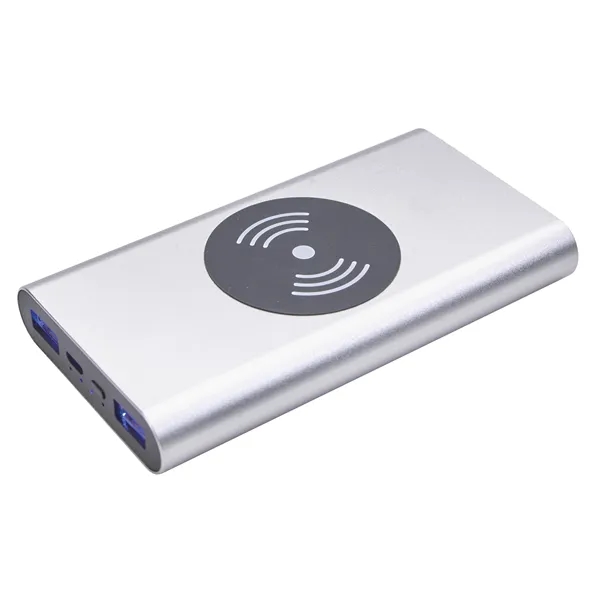Aluminum HD Wireless Power Bank 10,000 mAh... from ASI 40480 Koozie Group