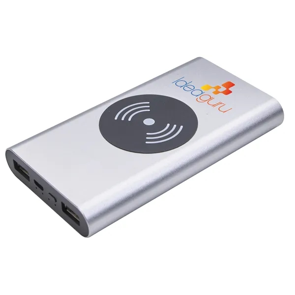 Aluminum HD Wireless Power Bank 10,000 mAh... from ASI 40480 Koozie Group