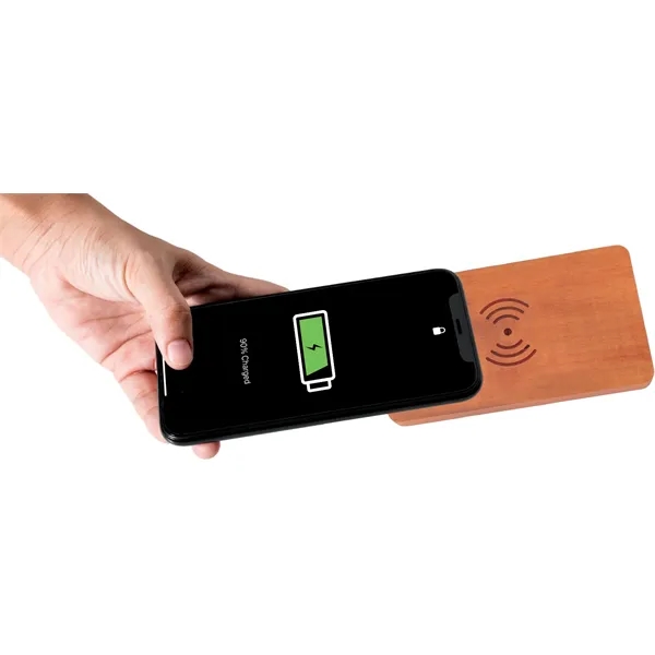 SCX Design™ Maple Wood Wireless Power Bank 5000 mAh... from ASI 40480 Koozie Group