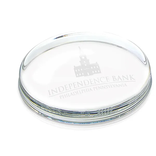 Oval Paperweight... from ASI 40480 Koozie Group / Norwood