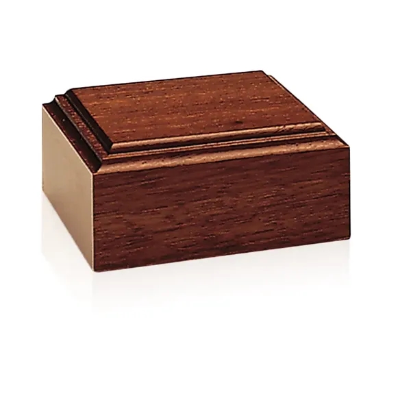 Mahogany-Tone Wood Base... from ASI 40480 Koozie Group / Norwood