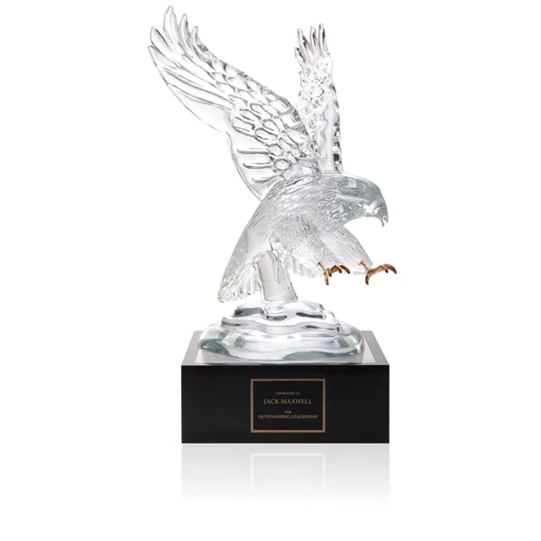 Eagle Award with 4" Lighted Pedestal... from ASI 40480 Koozie Group / Norwood