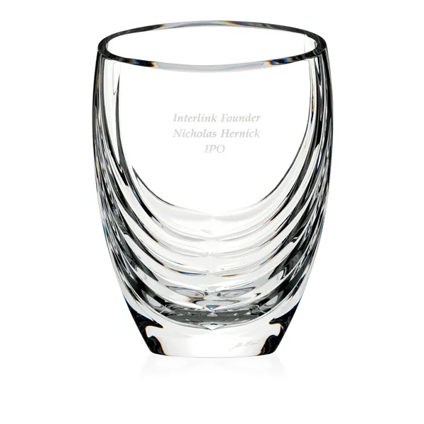 Siena Clear Crystal Vase... from ASI 40480 Koozie Group / Norwood