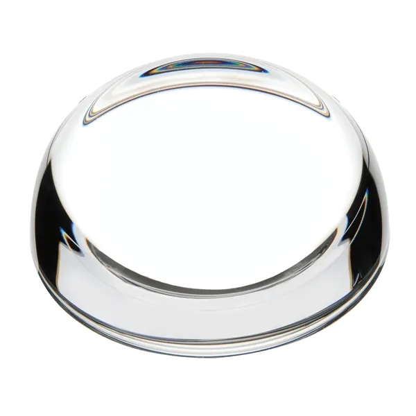 Clear Slant-Top Paperweight... from ASI 40480 Koozie Group / Norwood