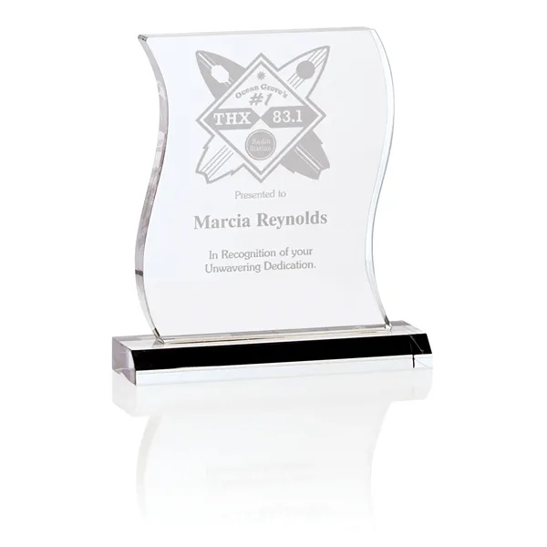 6 1/2W x 7 1/8H x 2D acrylic award, offered in... from ASI 40480 Koozie Group / Norwood