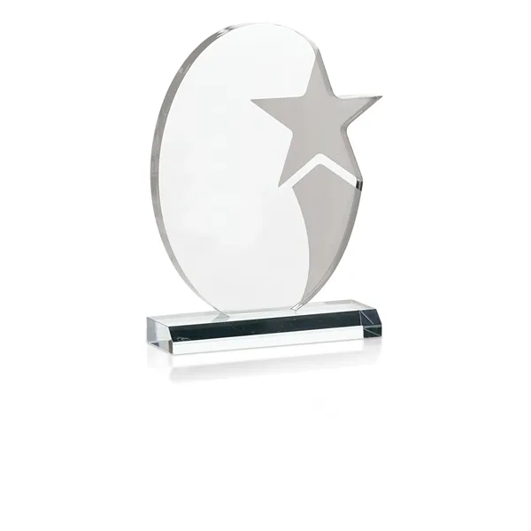 Acrylic award with star design and color choices.... from ASI 40480 Koozie Group / Norwood