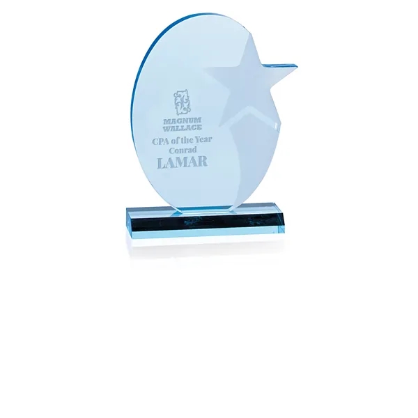 Acrylic award with star design and color choices.... from ASI 40480 Koozie Group / Norwood
