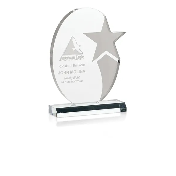 Acrylic award with star design and color choices.... from ASI 40480 Koozie Group / Norwood
