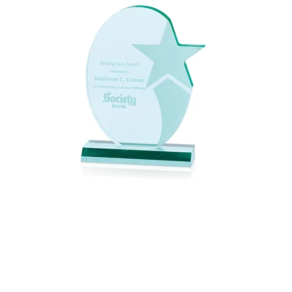 Acrylic award with star design and color choices.... from ASI 40480 Koozie Group / Norwood