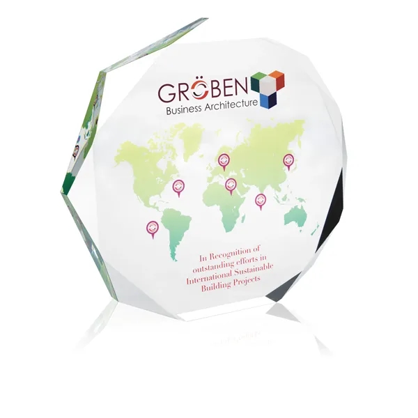 Enterprise Octagon Award... from ASI 40480 Koozie Group / Norwood