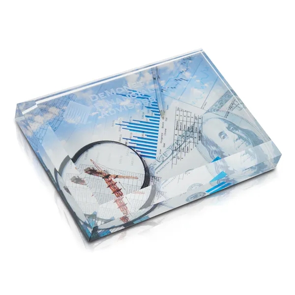 Business Card Paperweight... from ASI 40480 Koozie Group / Norwood