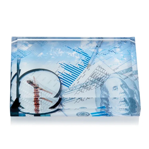 Business Card Paperweight... from ASI 40480 Koozie Group / Norwood