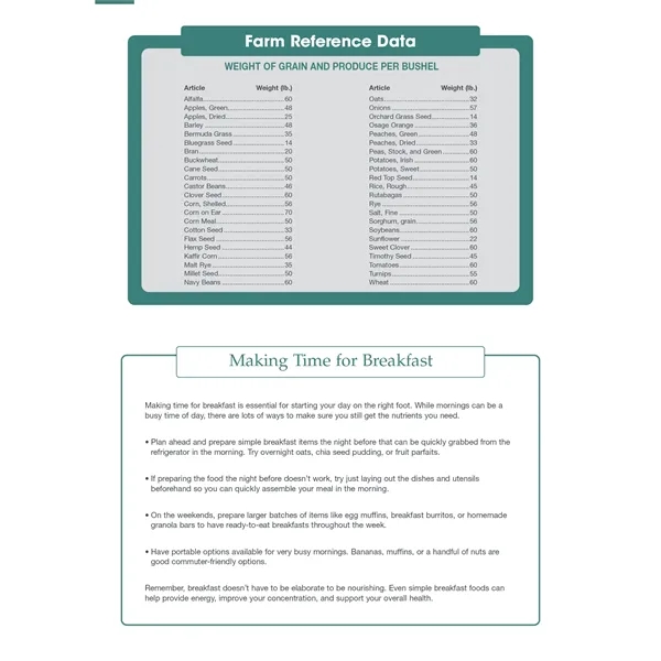 Farm Pocket... from ASI 40480 Koozie Group / Norwood Triumph Calendar