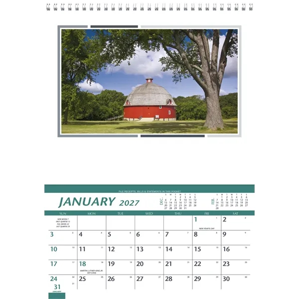 Farm Pocket... from ASI 40480 Koozie Group / Norwood Triumph Calendar
