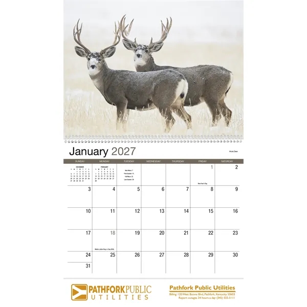 Wildlife Appointment Calendar - Spiral... from ASI 40480 Koozie Group / HotLine®